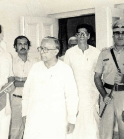 CM Jyoti Basu, Barddhaman, 1986